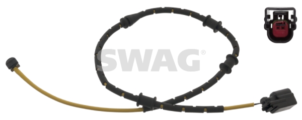 senzor de avertizare,uzura placute de frana 15 94 8920 SWAG